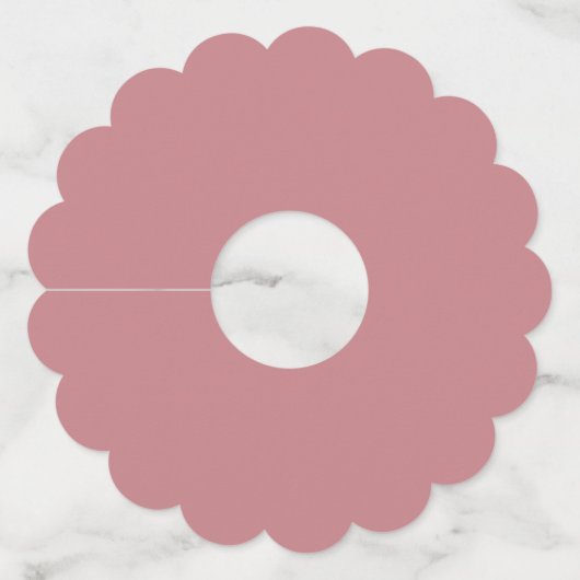 ダスティバラセージ葉グリーン名Date 結婚's ワイングラスタグ (裏面)