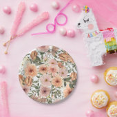 ダスティバラテラコッタフローラ ペーパープレート (パーティー)