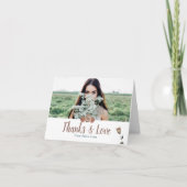 ダスティバラバルミツワーサンキューカード カード (正面)