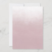 ダスティバラピンク赤面ガールズ13thバースデーパーティー 招待状 (裏面)