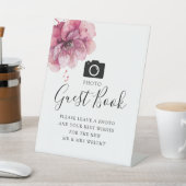 ダスティバラフローラフォトゲストブック結婚ズ 台座サイン (インサイチュ)