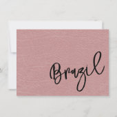 ダスティバラブラジル旅券 サンキューカード (裏面)