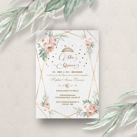 ダスティバラホワイトフローラミカンスキンセアニラ 招待状