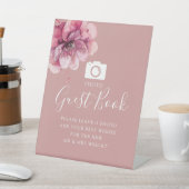 ダスティバラボタニカルフォトゲストブック結婚ズ 台座サイン (インサイチュ)