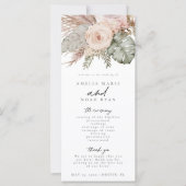 ダスティバラボホパンパスグラス式典プログラム (正面)