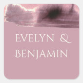 ダスティバラマウヴモダン スクエアシール (正面)