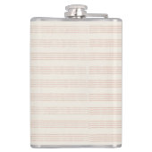 ダスティバラモダンモノグラム名ボホストリップ フラスク (裏面)