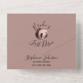 ダスティバララストディスコバチェロレッテ週末 オールインワン招待状 (裏面)