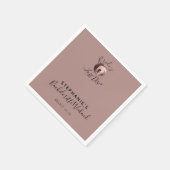 ダスティバララストディスコバチェロレッテ週末 スタンダードカクテルナプキン (角)