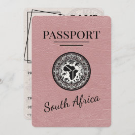 ダスティバラ南アフリカ旅券 セーブザデート