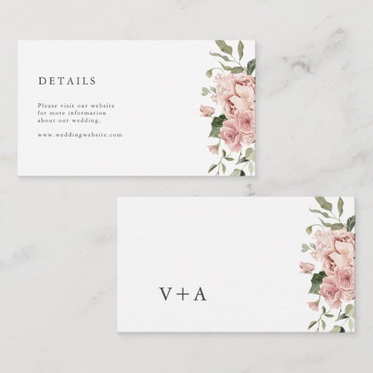 ダスティバラ結婚ズ エンクロージャーカード (正面/裏面)