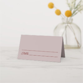 ダスティバラ結婚ズ プレイスカード
