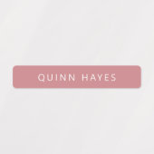 ダスティバラ翡翠の名前 ラベル (デザイン1)