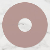 ダスティバラ花嫁の最後のライドバチェロレッテ週末 ワイングラスタグ (裏面)