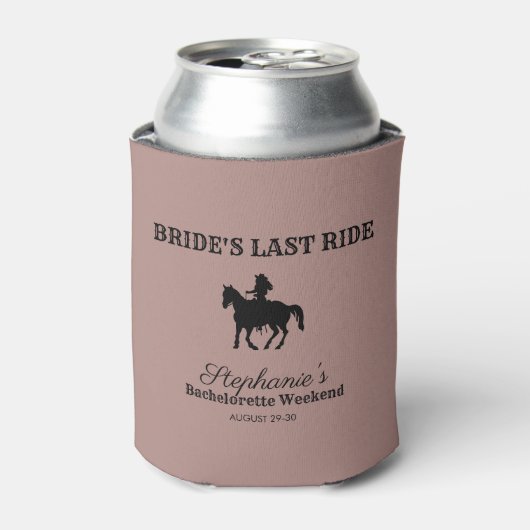 ダスティバラ花嫁の最後のライドバチェロレッテ週末 缶クーラー (缶正面)