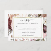 ダスティバラRSVPフライヤー 出欠カード (正面/裏面)