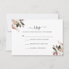 ダスティバラRSVPフライヤー 出欠カード