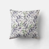 ダスティパープルセージ緑葉の緑 | クッション (裏面)