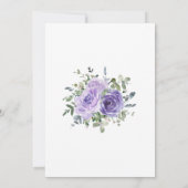 ダスティパープルバラユーカリプラーサルディナー 招待状 (裏面)