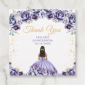 ダスティパープルプリンセスクインセアニラありがとう フェイバータグ (正面)