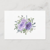 ダスティパープルユーカリプタスボタニカル宿泊 エンクロージャーカード (裏面)