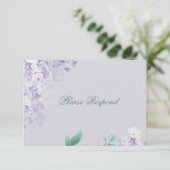 ダスティパープル春の花結婚ズ エンクロージャーカード (スタンド正面)