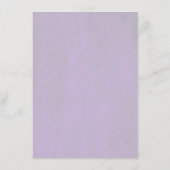 ダスティパープル結婚フローラ情報 エンクロージャーカード (裏面)