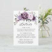 ダスティパープル開花ズ結婚詳細 エンクロージャーカード (スタンド正面)