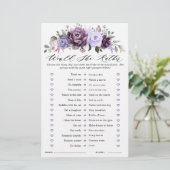 ダスティパープル開花ブライダルシャワーゲーム (スタンド正面)