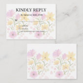 ダスティパープル シルバーグレー フラワールージュ カード (正面/裏面)