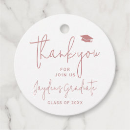 ダスティピシンプルンクモダンク感謝してい卒業者 フェイバータグ