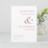 ダスティピモダンンクタイポグラフィアンパサンド写真 セーブザデート (スタンド正面)