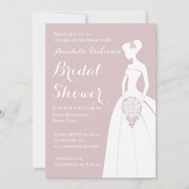 ダスティピンクテーマ 招待状