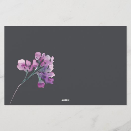 ダスティピンクパープルデイトナイトアイディアシャワーゲーム 便箋 (裏面)