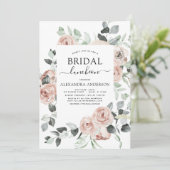 ダスティピンクブライダルシャワールンチョンフローラ 招待状 (スタンド正面)