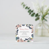 ダスティピンクブルー結婚フローラ詳細 エンクロージャーカード (スタンド正面)