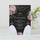 ダスティピンクプリンセス フローラル ツインズ キンセアニエラ 招待状 (スタンド正面)