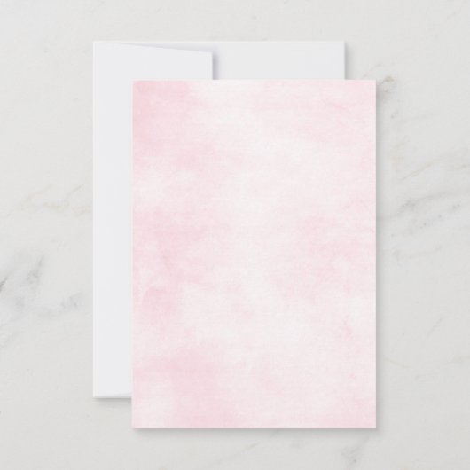 ダスティピンクローズミッドサマーフローラ開花 出欠カード (裏面)