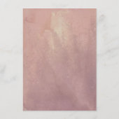 ダスティピンクローズ結婚ズインフォメーションゲスト エンクロージャーカード (裏面)