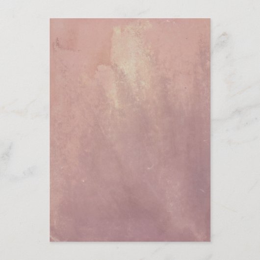 ダスティピンクローズ結婚ズインフォメーションゲスト エンクロージャーカード (裏面)