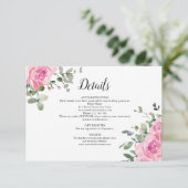 ダスティピンクローゼユーカリ結婚ス詳細 エンクロージャーカード (スタンド正面)