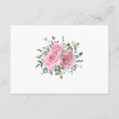 ダスティピンクローゼユーカリ結婚ス詳細 エンクロージャーカード (裏面)