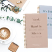 ダスティピンク引用文 |週単位モノグラム プランナー手帳