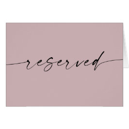 ダスティピンク春の結婚式 | スクリプトの予約された署名