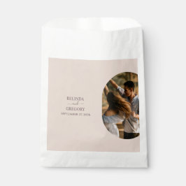 ダスティピンク私たちはミニマリストの写真結婚の フェイバーバッグ