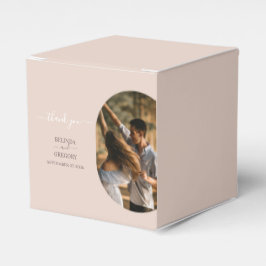 ダスティピンク私たちはミニマリストの写真結婚の フェイバーボックス