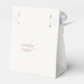 ダスティピンク&アイボリース結婚クリプト フェイバーボックス (裏面サイド)