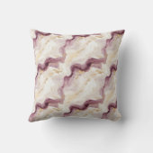 ダスティピンク&金ゴールド大理石 クッション (裏面)
