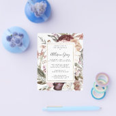 ダスティフローラ洗礼 予算チラシ| チラシ (シングル)