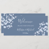 ダスティブルーさくらんぼブロッサム |シーティンググラフヘッダー (正面/裏面)